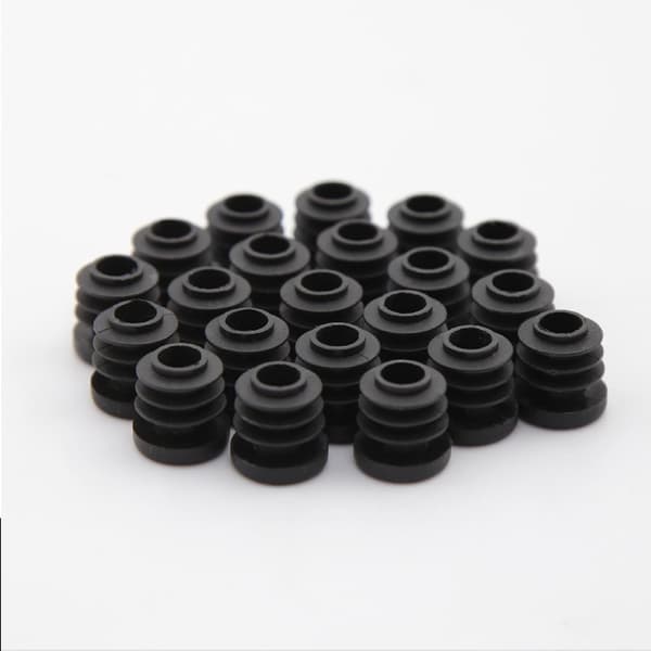 16mm a plastikhætter, runde rør-beskyttere, indvendige endekapper til stole-, skrivebords- og bordben, møbelrør, 20 stk-FX-