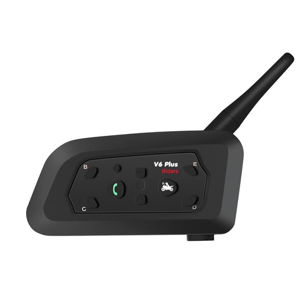 V6 Plus Hjelm Bluetooth Intercom | 1500m Full Duplex Motorsykkel- og Skiintercom-FX-