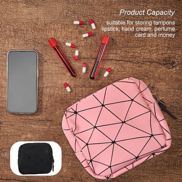 Etui for sanitetsbind for tamponger, 2 stk. serviettveske for damer, S-FX-