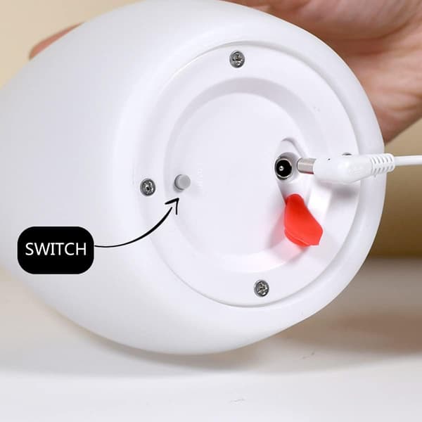 Oppladbar Trådløs LED Bordlampe, IP54 Vanntett Dråpedesign