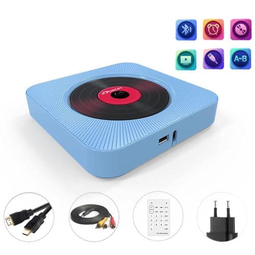 EFUTURE Multifunktionell CD / DVD-spelare Bluetooth-högtalare FM-FX-