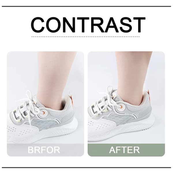 stk. Hælreparation til sneakers Hulreparation Selvklæbende hælplaster til sneakers Reparationsplaster til huller Forebyggelsesplaster-FX-