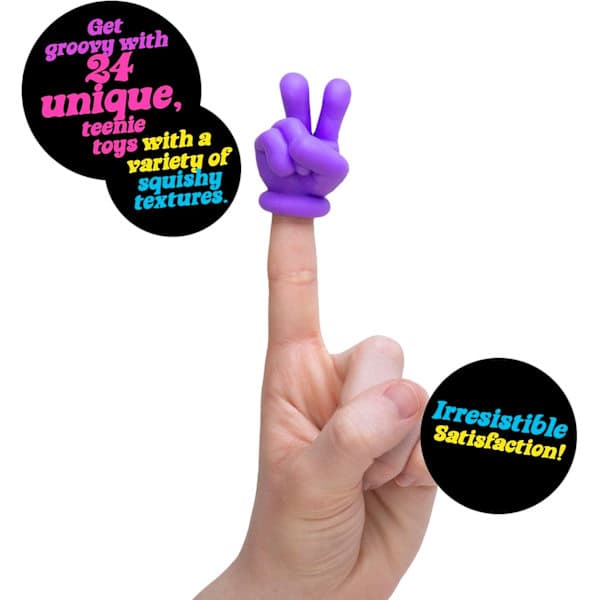 Schylling NeeDoh Squishmas -joulukalenteri - 24 mini-squishie-lelua - Joulun odotus