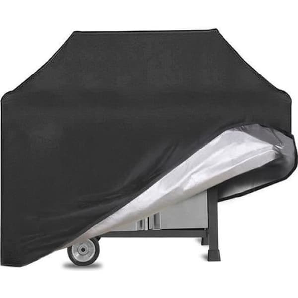 Grillovertræk - Sort - UV-beskyttelse - 145 x 61 x 117 cm - Passer til griller op til 147 cm (58 tommer) i diameter-FX-