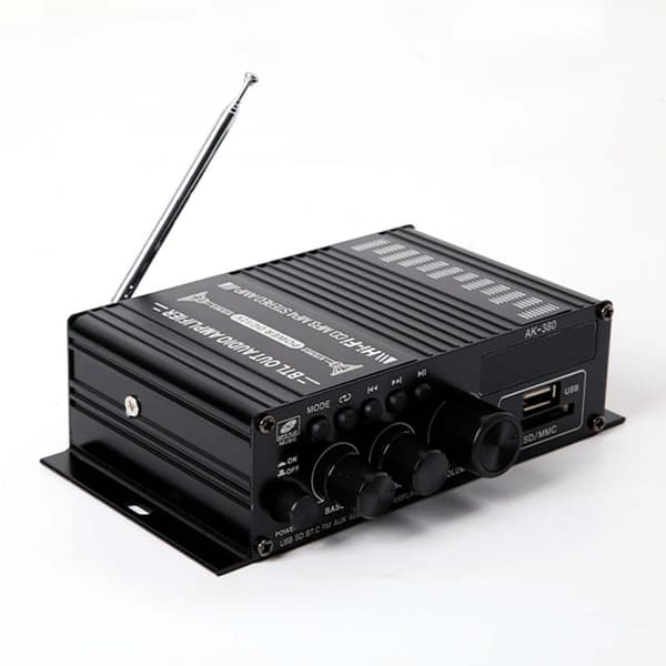 AK-380 effektforsterker 5.0 trådløs Bluetooth-kilde matching-FX-