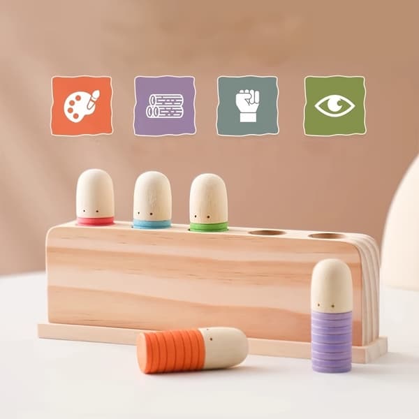 Trykk- og sprettfigurer for fingertrening-FX-