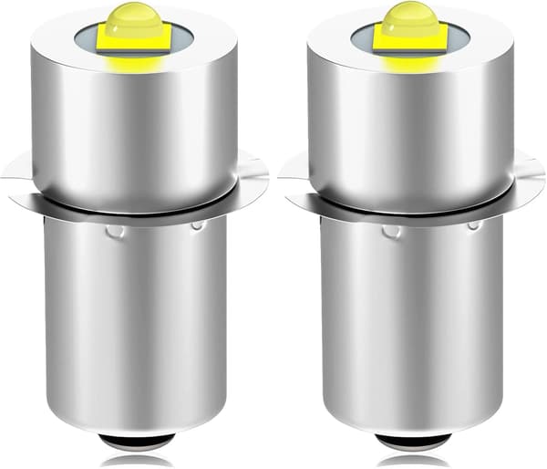 P13.5s LED-taskulamppu polttimo, suuritehoinen päivitys-LED-lamppu, vaihtokonversiosarja, 2 kpl -FX-