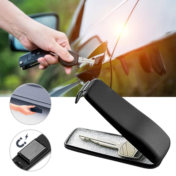Magnetisk nyckelsäkerhetsbox - Bilnyckelförvaring med stark rostskyddad låsbox-FX-