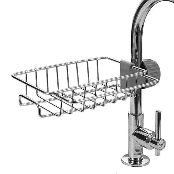 Oppvaskkum Caddy Organizer over kran svampholder-FX-