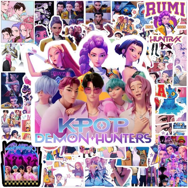 Kpop Witch Hunter jentegruppe graffiti-klistremerker for notatbøker og telefoner-FX-