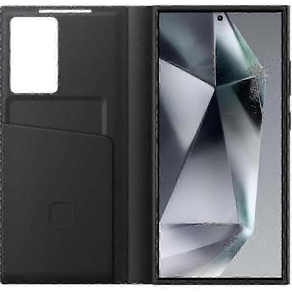 Galaxy S23 Ultra Smart View Pungcover i sort-FX-