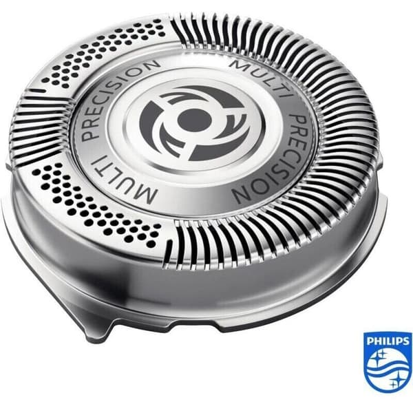 Philips SH50/50 Shaving Heads, compatible with Series 5000 and 6000 shavers, optimal performance, self-sharpening, 3 blades, model SH50/50, replace m-FX-