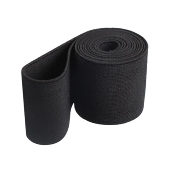 Flad elastik sort syning håndværk Diy stretch 40 mm 5 meter-FX-