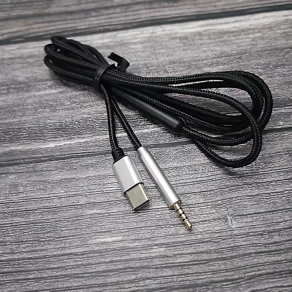 USB-C - 2,5 mm uroskaapeli QC25/QC35/QC35II/QC45 -kuulokkeille mikrofonilla{F2}