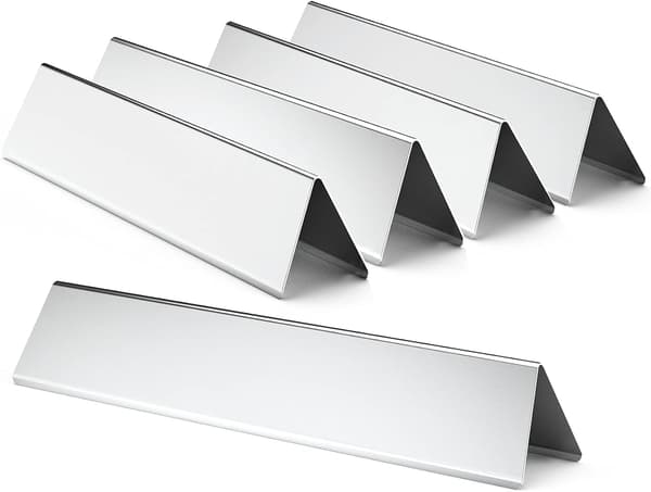 Onlyfire Flavorizer Bars i rustfritt stål for Weber Spirit 300-serien gassgrill (frontmontert kontrollpanel) - 7636-FX-