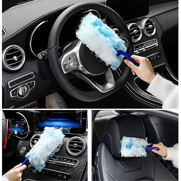 30 stycken dammvippor, engångsdammvippor kompatibla med Swiffer Duster【HY】