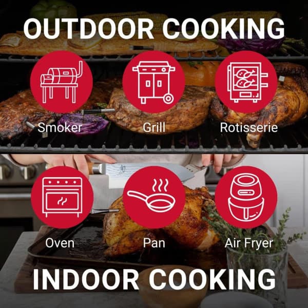 Langaton grillilämpömittari paistomittari-FX-