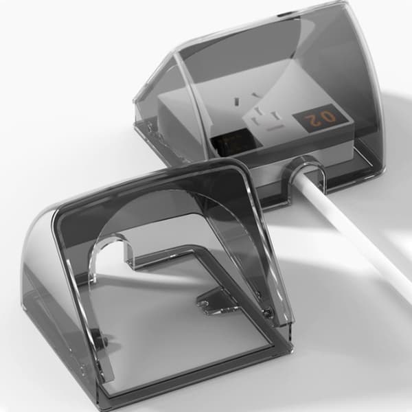 Uttak Deksel Elkontakt Vanntett Deksel Strøm Ra-FX- Transparent