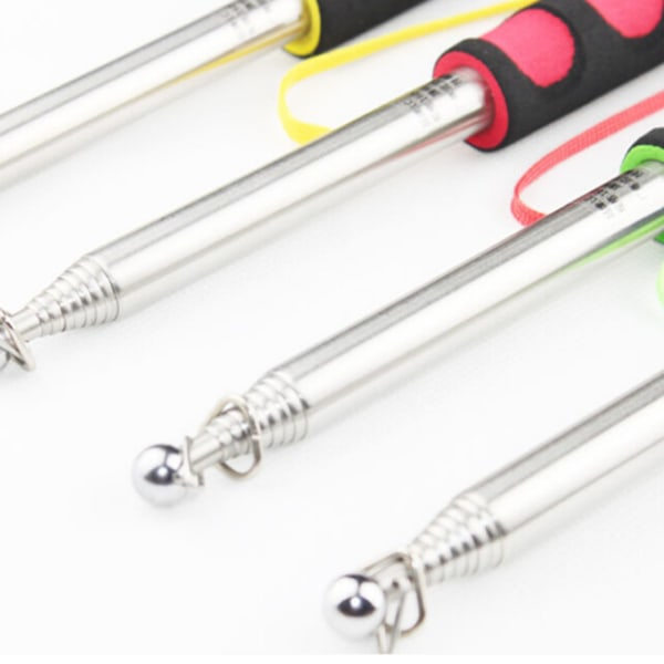 New 2M Portable Retractable Handheld Windsock Flagpole Telescopic Random Color 2m-FX-