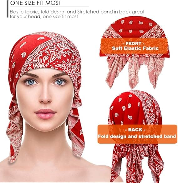 4 stiler av turbanluer, turbanhodeplagg-FX-