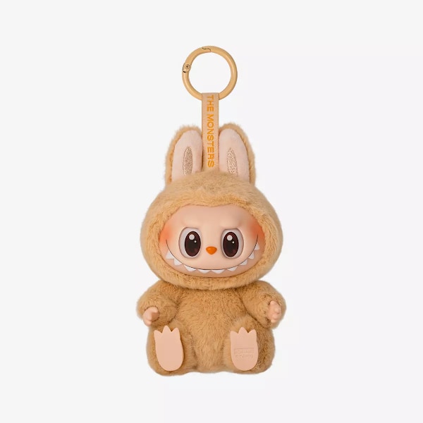 Pop Mart Labubu The Monsters – Spännande Macaron Plysch Nyckelring Serie (1 Blind Box, 2.0) Andra Generationen Second Generation Fun Duo Duo