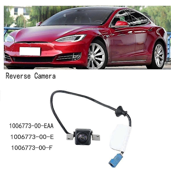 Backkamera Parkeringshjälpkamera för Model S 85 2012-2018 1006773-00-EAA 1006773-00-E 1006773-00-F-WELLNGS