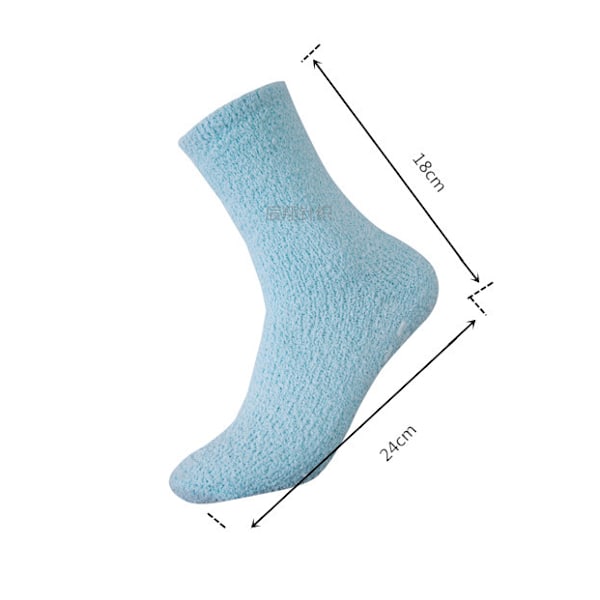 5 st supermjuka plyschtofflor-FX-