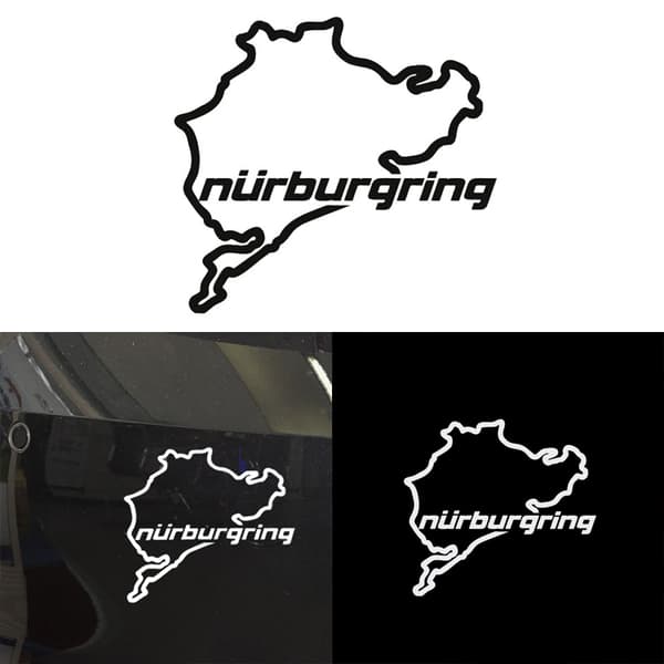 Bil Styling Racing Road Nurburgring kreativt modevindue-FX-