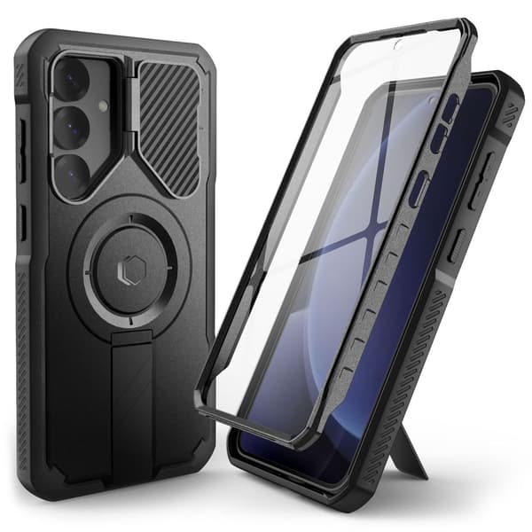 Tech-Protect MagSafe+ Kevlar Cover til Galaxy S25 i Sort-FX-