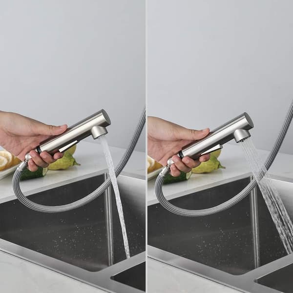 Kitchen Faucet Pull-Out Kitchen Faucet With Shower Two Spray Ty-FX-