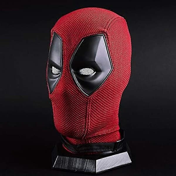 Deadpool Mask Wade Wilson Cosplay Hodeplagg Voksen Halloween Kostyme Tilbehør[YD]-FX-