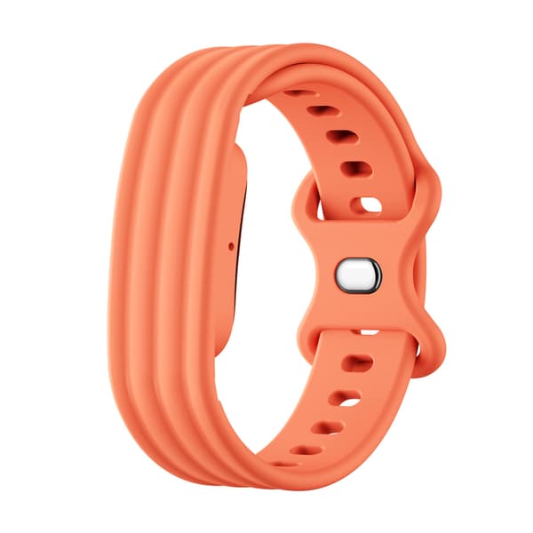 Urrem til Google Fitbit Air, blød silikone erstatningsrem-FX- Orange