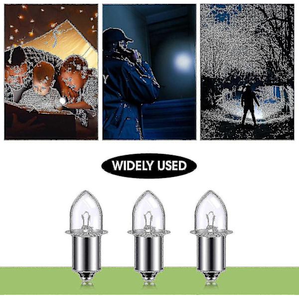 6V/4D-4.8V 0.75A Bayonet Krypton Replacement Bulb Flashlight Lamp (3 pcs) - Perfet-FX- 3