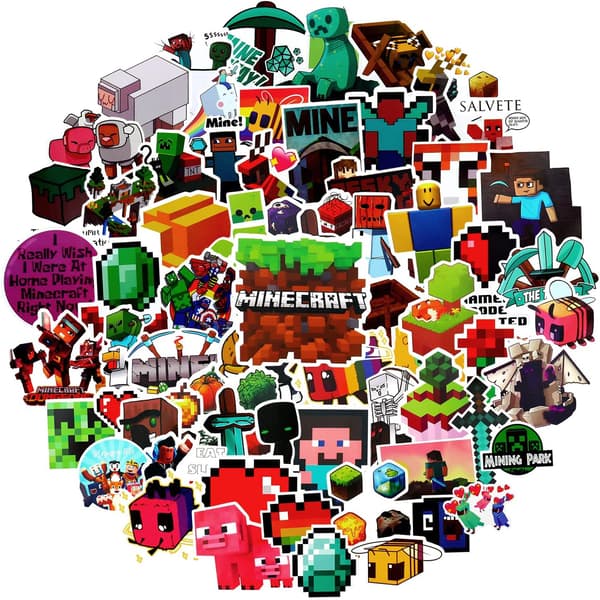 100 kpl Minecraft-tarrapakkaus autotarrat minecraft-tarrat pommisekoitustarrat-FX-