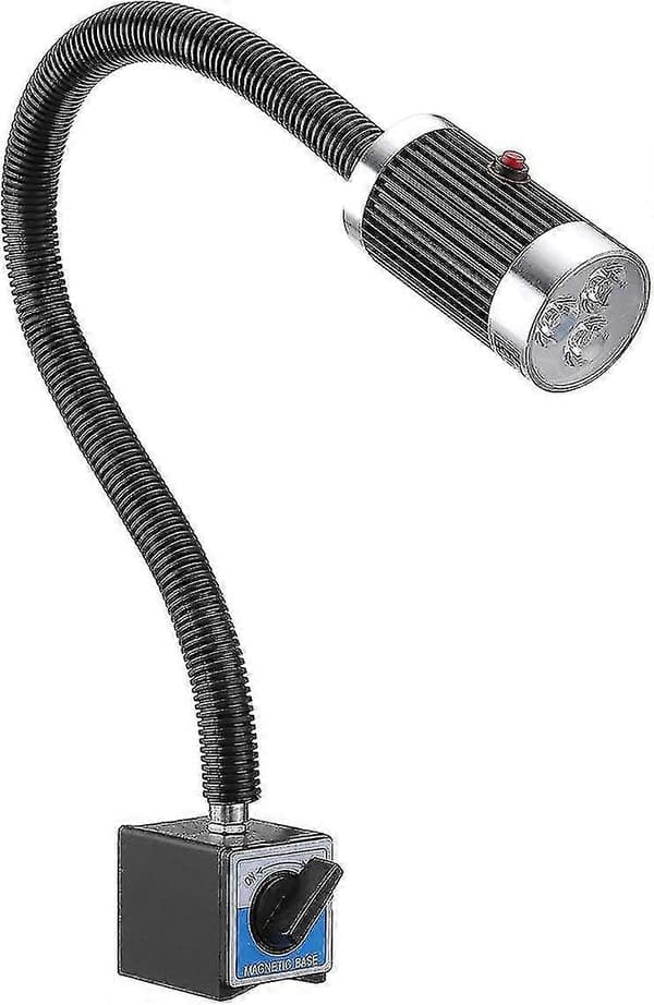 Magnetisk base LED-maskinlampe, 9W fleksibelt vanntett arbeidslys-FX-