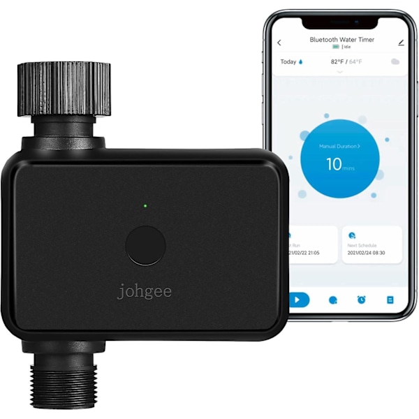 Wifi Bluetooth Automatisk Vanning, Vanningsur med Gateway, Vanningssystem, Dryppvanningsur, Vanntett, Vanning for Hage [kk]