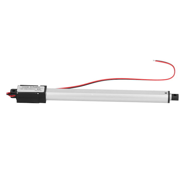 Lineaarinen toimilaite 12V 150mm Sisäänrakennettu rajakytkin Melunvaimennus Oikosulkusuojaus Mini sähköinen lineaarinen toimilaite 15mm/s-50N 0.2