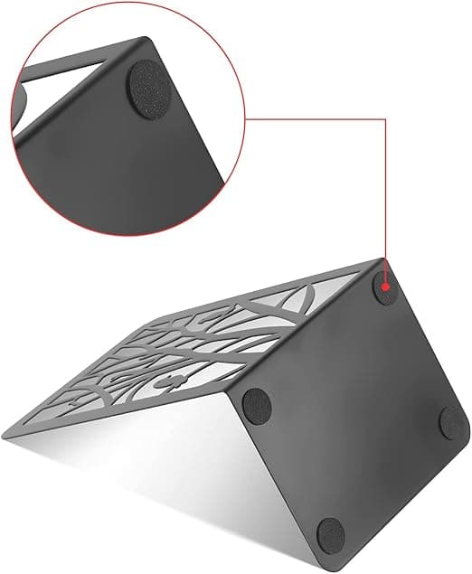 Bogstøtte i metal (sort), 1 par bogstøtter til børn, trædesign-FX-