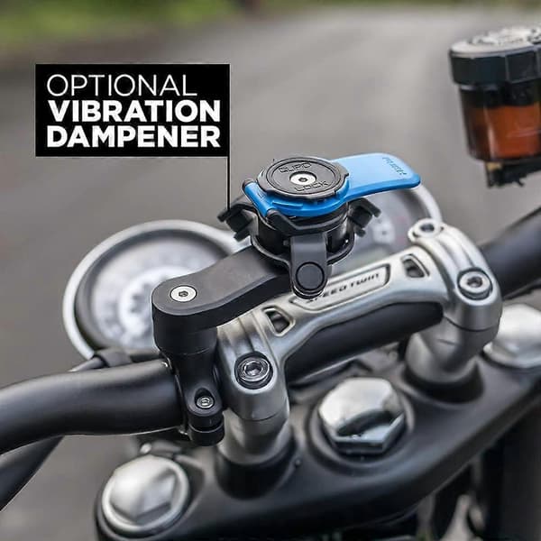 Quad Lock Motorcykel Telefonholder til iPhone & Samsung, Styrholder med Quick Release-FX-