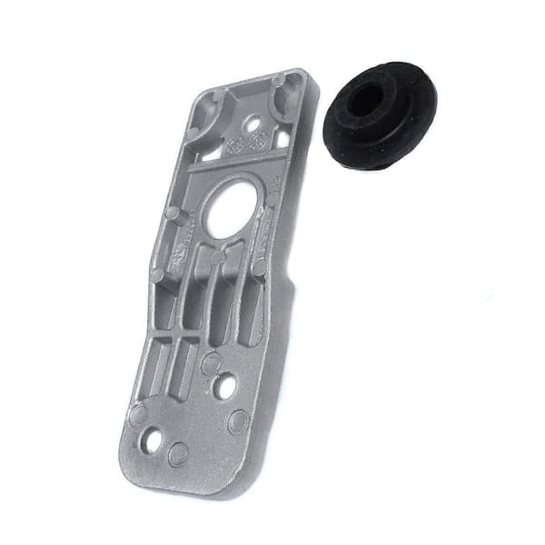 Radiator Lower Mount Rubber Mounting Under Water Tank Compatible with Vauxhall Opel Astra J MK6 133004-FX- Silver