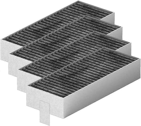 4 kullfiltre kompatible med Siemens, Bosch, Neff og Gaggenau ventilatorhetter-FX-