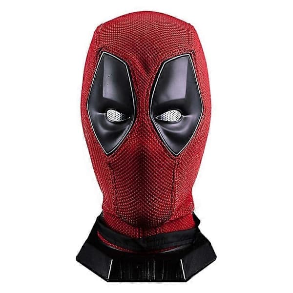 Deadpool Maske Wade Wilson Cosplay Hovedbeklædning Voksen Halloween Kostume Tilbehør[YD]-FX-