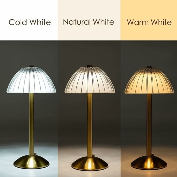 Johdoton LED-pöytävalaisin 3 valovärillä ja himmentimellä-FX-