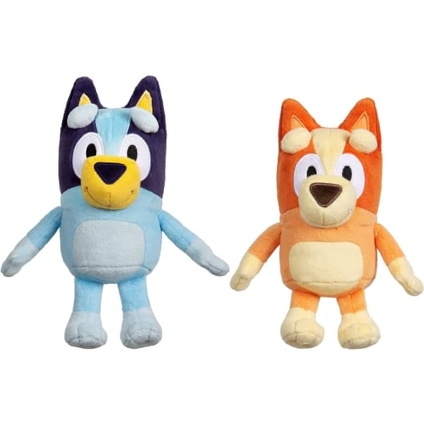 Bluey Bingo 28cm Plyschleksak - Mjuk Gosig Sovkompis-FX-