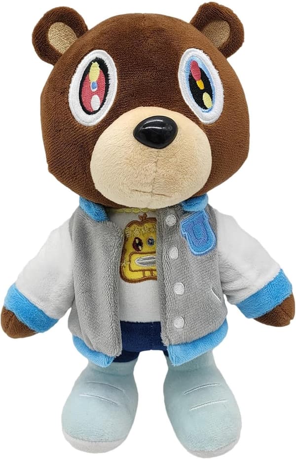 Kanye Bear Pehmolelu, Pehmeä ja Halattava Dropout Bear Pehmoeläintyyny-FX-