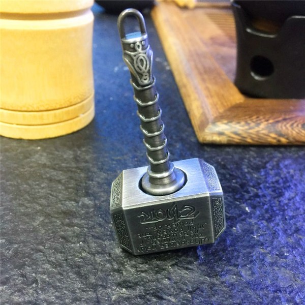 Hånd Finger Spinners Metal 2 i 1, Transformabel Fokus Stresslindring Fidgets Legetøj Fingerspids Gyro Stress