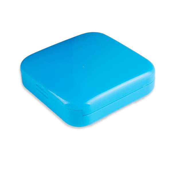 Pilleboks, bærbar pilleboks, mini pilleboks i plast, pilleoppbevaring-FX-
