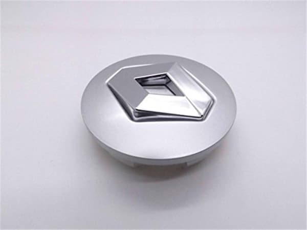 Sæt med 4 navkapsler til aluminiumsfælge 8200043899 Renault 60 mm - Emblem-FX-