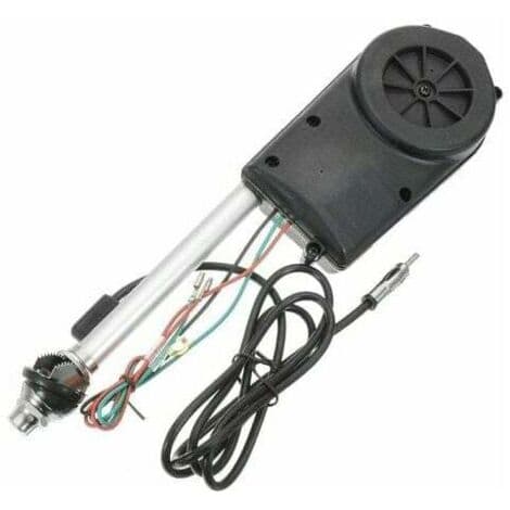 Fully Automatic Electric Antenna, Car FM AM Radio Antenna Mounting Kit K-FX-
