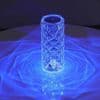 USB Diamantlampe - 16 farveskiftende krystal touch bordlampe-FX-